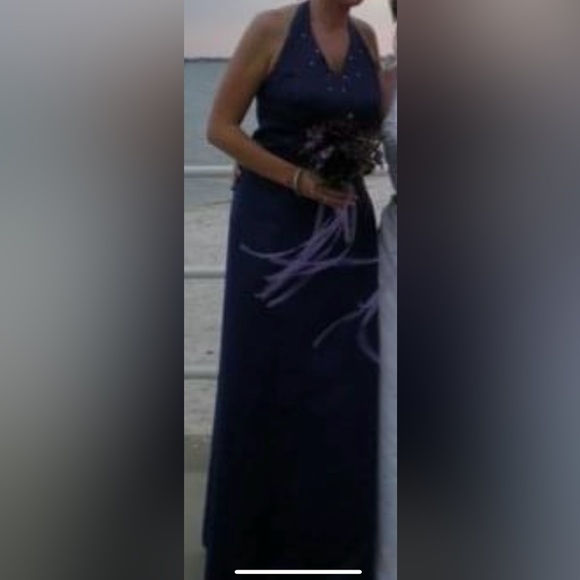 Size 12 Halter style formal dress - Picture 4 of 5